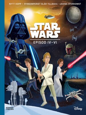 cover image of Star Wars. Episod IV-VI bilderbokssamling